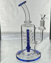 Spiral Perc Bend Mouthpiece Rig
